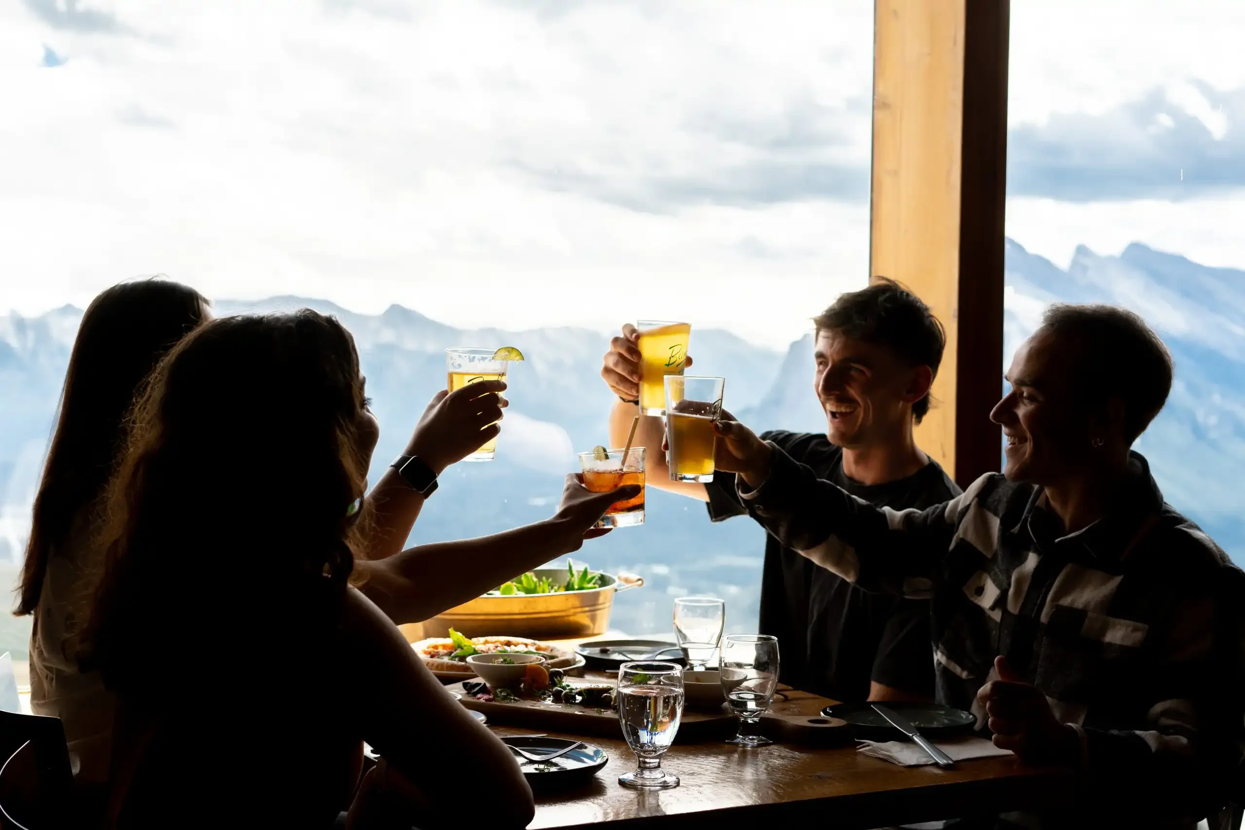 chairlift sightseeing - restaurant