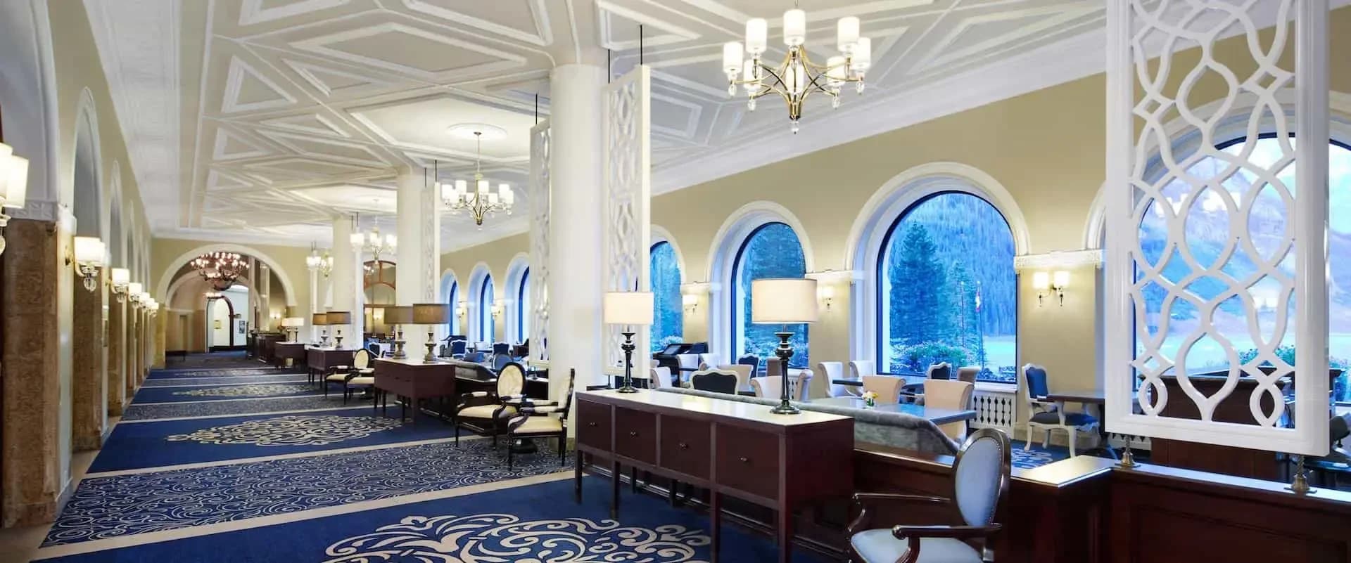Fairmont Lake Louise interior