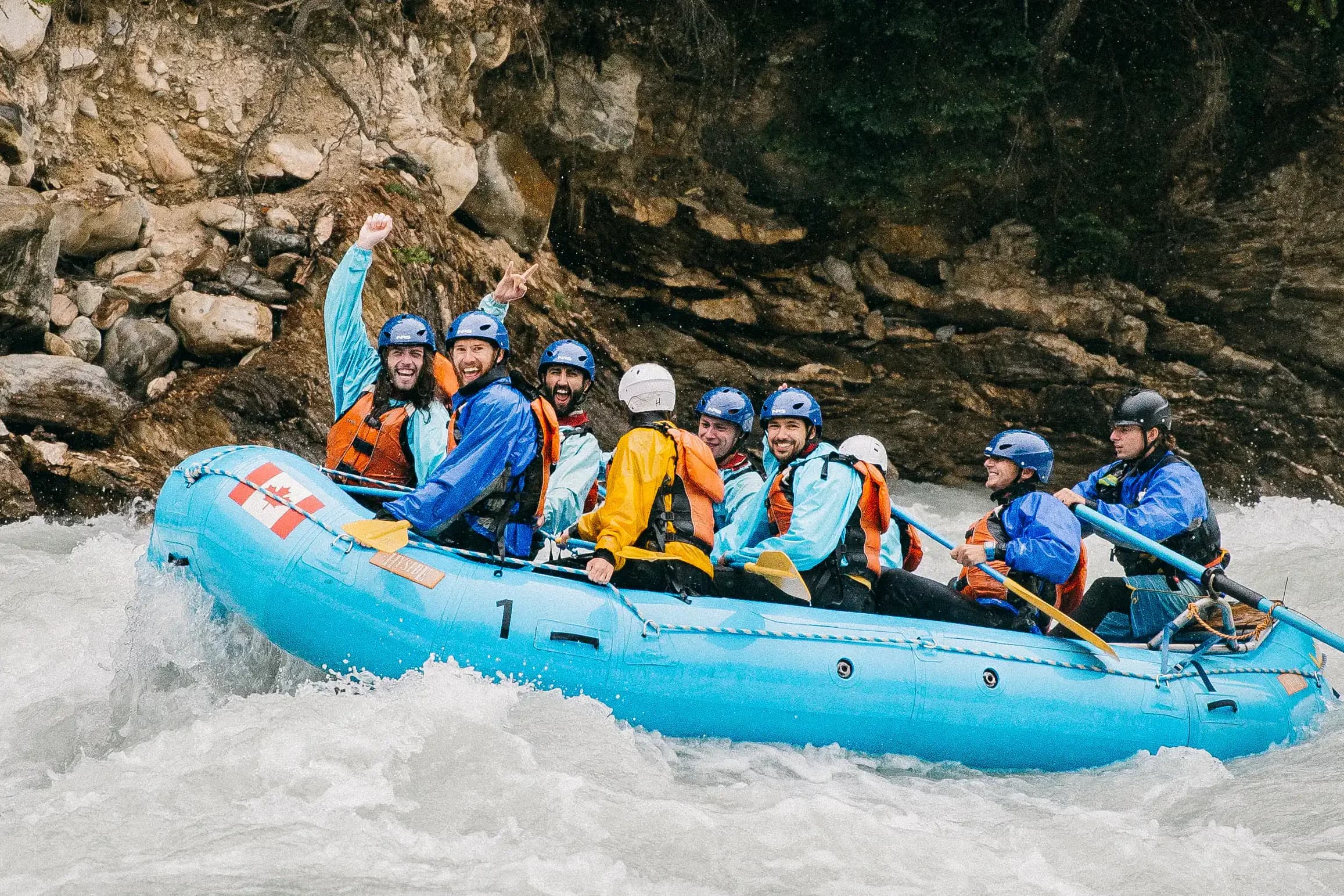 Kicking Horse Rafting Tour