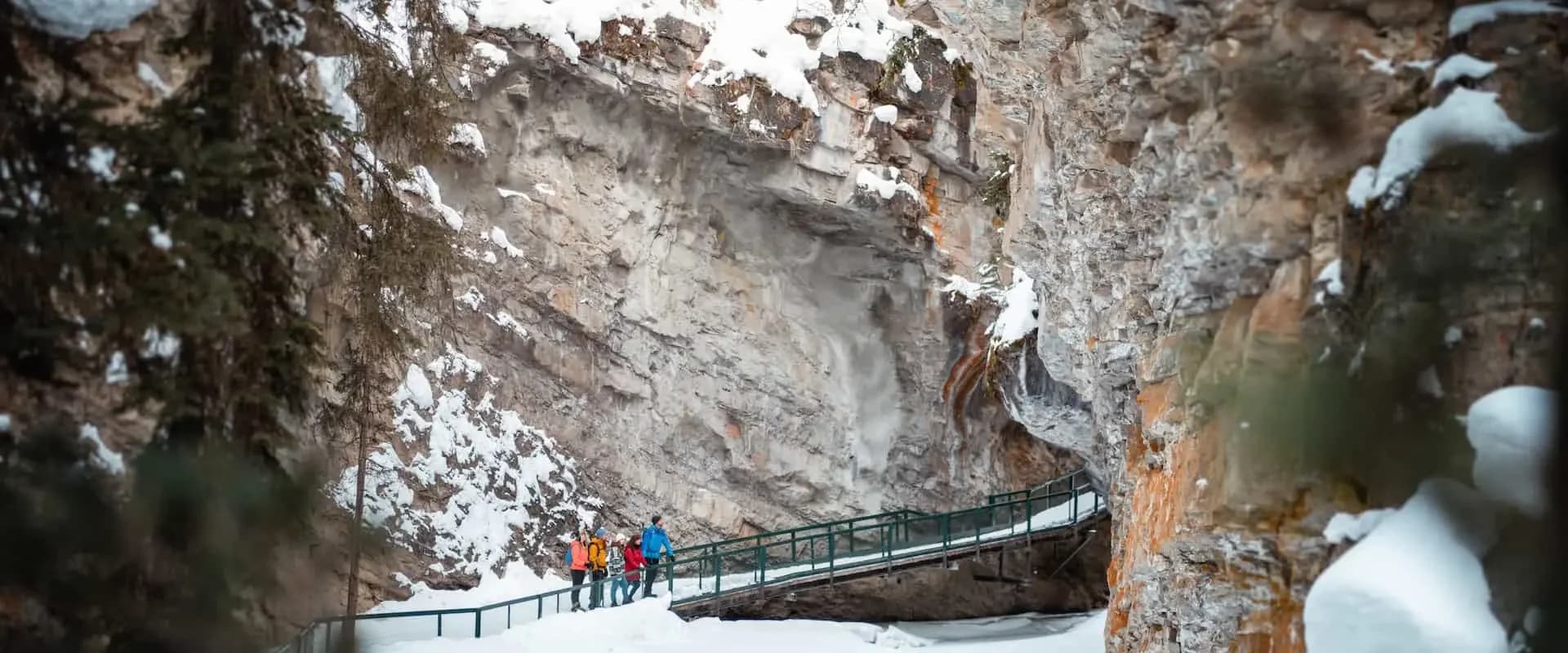 Catwalks Along the Johnston Canyon Trail