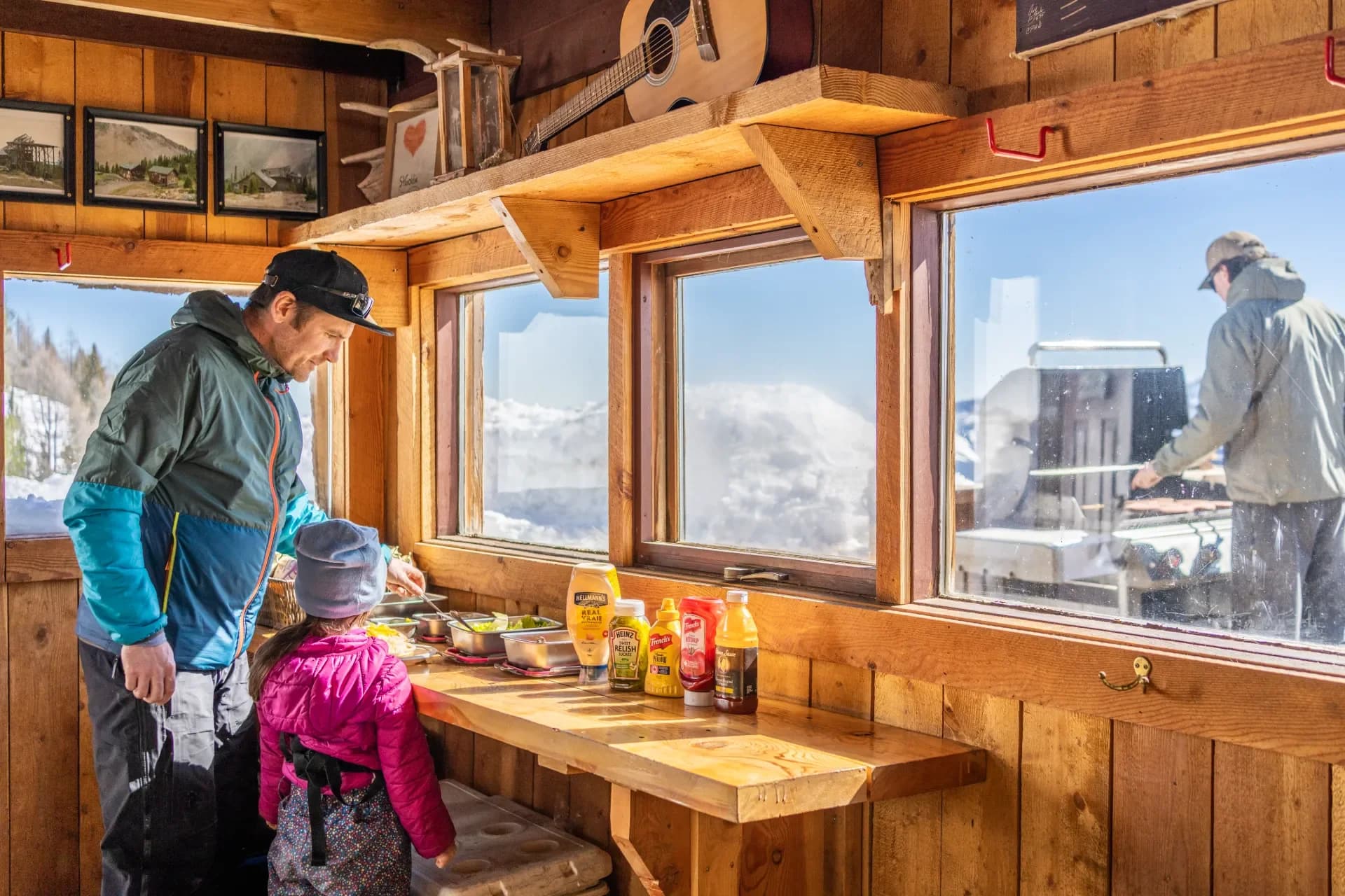 Mountain top meal