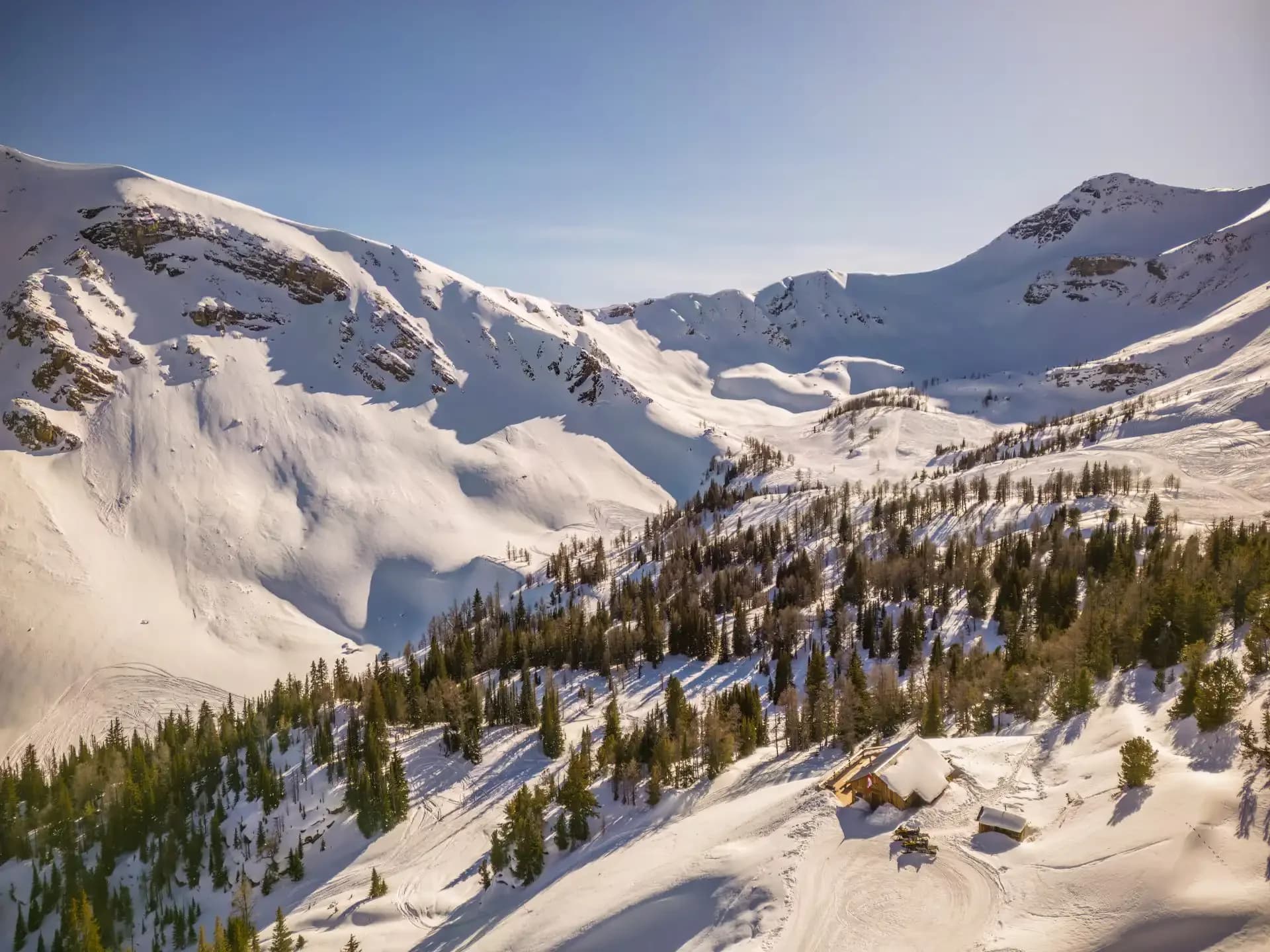 Toby Creek snowmobiling